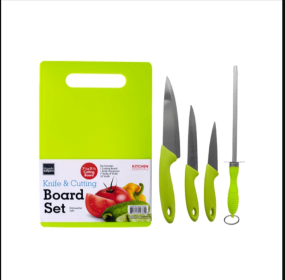 Knife & Cutting Board Set