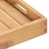 Serving Tray 23.6"x13.8" Solid Wood Teak